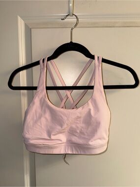 Lululemon Pink Energy Sports Bra